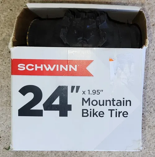 2 Schwinn 24'' x 1.95'' Mountain Bike Tire Steal Bead Construction New