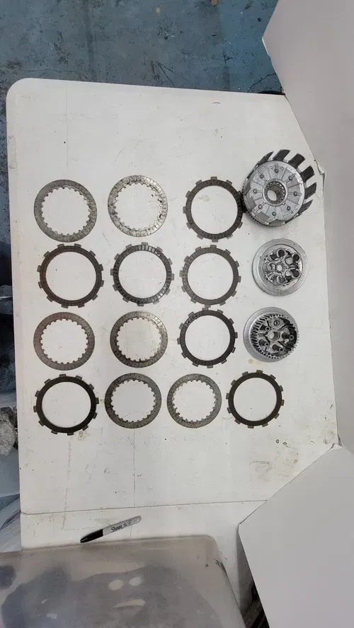 2007 KTM SXF250F SX-F 250 Clutch Assembly Discs Plates Basket OEM Parts Only