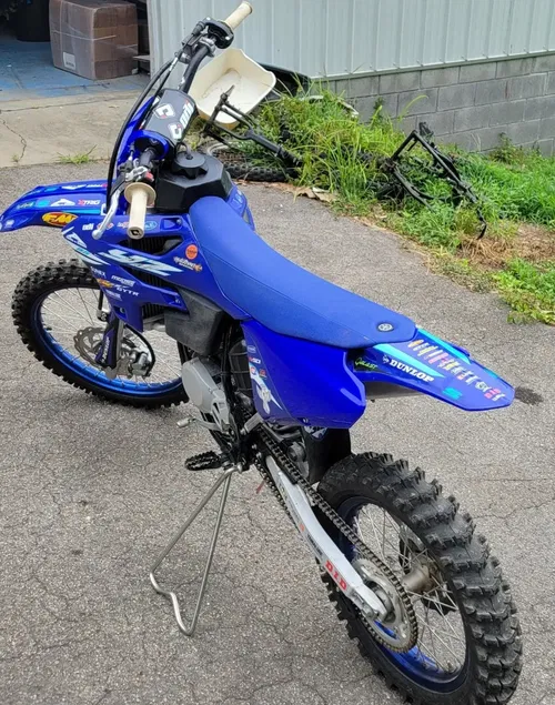 2025 Yamaha YZ85LW w 4hrs Parting Out Ad Is For The Oversized Gas Fuel Tank