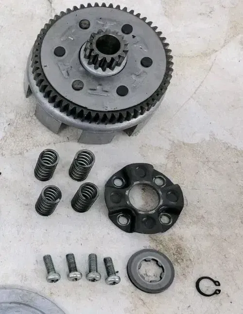 1974 1975 HONDA MR50 Baby Elsinore 49cc Clutch Assembly Discs Plates EUC OEM
