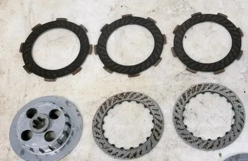 1974 1975 HONDA MR50 Baby Elsinore 49cc Clutch Assembly Discs Plates EUC OEM