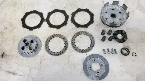 1974 1975 HONDA MR50 Baby Elsinore 49cc Clutch Assembly Discs Plates EUC OEM