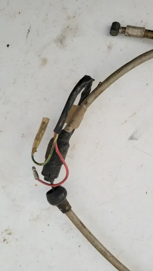 72 Suzuki Van Van RV90 Rover Cable Set Throttle Clutch Brake