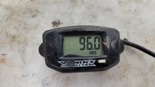 2012 Kx250f Works Connection Hour Meter Counter & Ignition Coil Needs Plug Boot