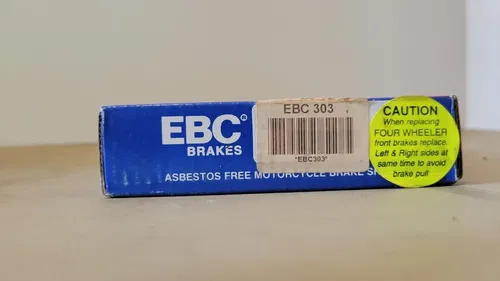 Honda CT70 C70 CT110 Standard Organic Brake Shoes EBC 303 NEW