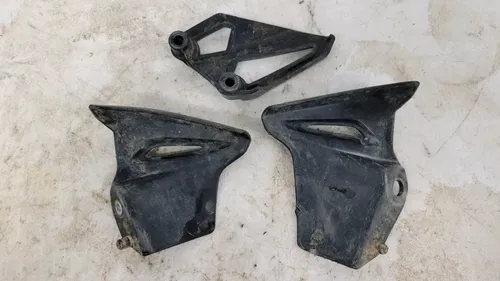 2018 Kawasaki KX250F Is slack plastic engine guards