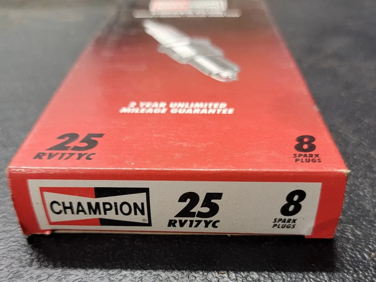 Champion Spark Plugs 25 RV17YC 8 Pack NOS Free Shipping