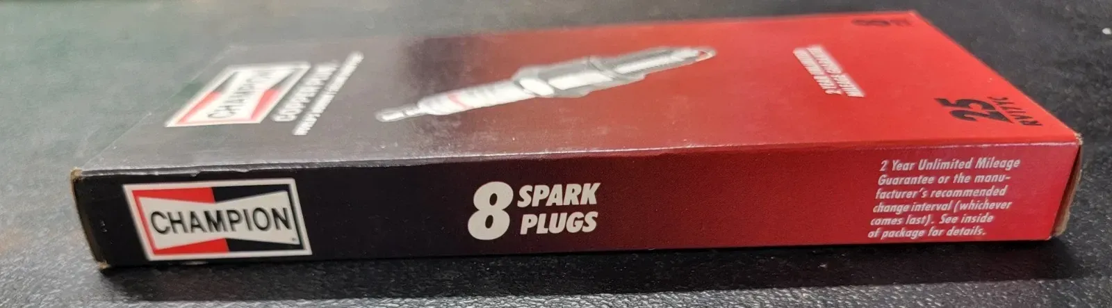 Champion Spark Plugs 25 RV17YC 8 Pack NOS Free Shipping