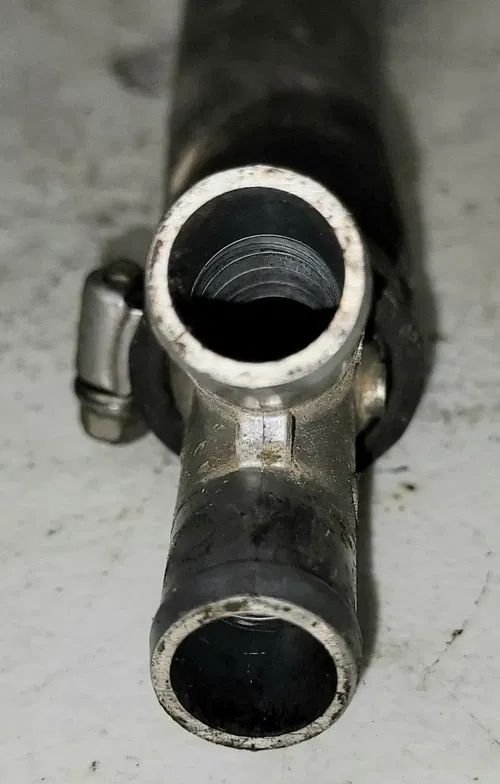 2007 YAMAHA YZ250F YZ WR 250 F Radiator Coolant 3way Y Pipe