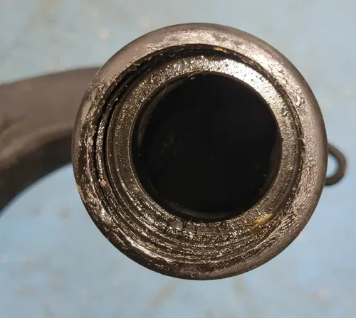 Yamaha YZ85 STOCK EXHAUST PIPE YZ85LW  2002-2025 B4B-14610-00-00 Used