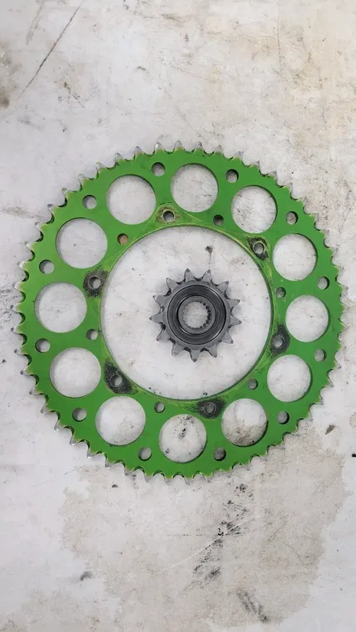 2018 Kawasaki KX250F Front and rear Sprocket