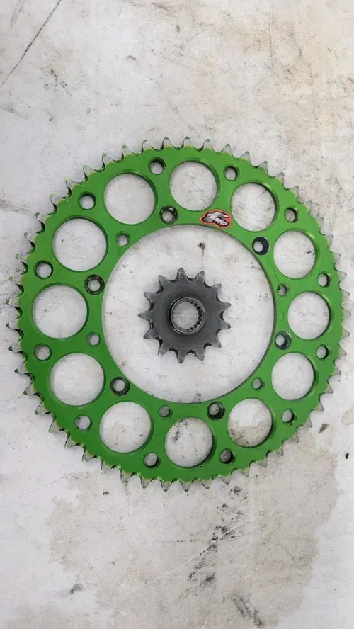 2018 Kawasaki KX250F Front and rear Sprocket