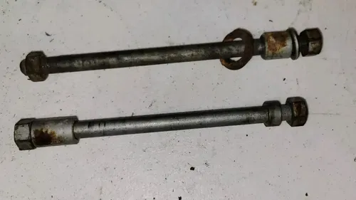 2003 KTM 50 AXLE SET FRONT REAR PRO SR SX JR