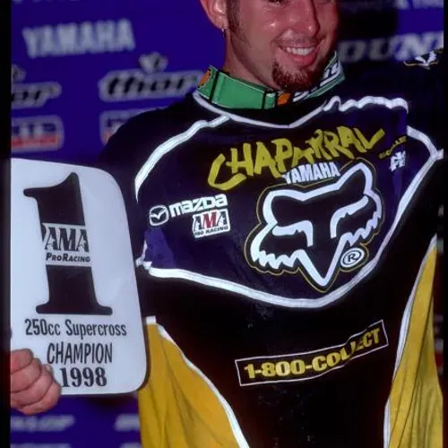 Jeremy McGrath 1998 Fox Chaparral Yamaha Supercross Jersey