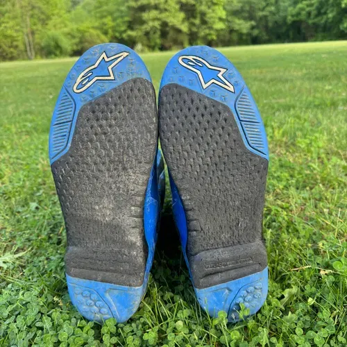 Alpinestars Tech 10s Blue Size 11
