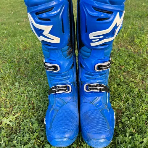 Alpinestars Tech 10s Blue Size 11