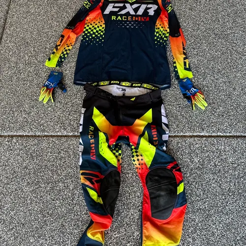 Fxr 2021 Riding Gear FXR Youth Podium MX Pants RevZilla