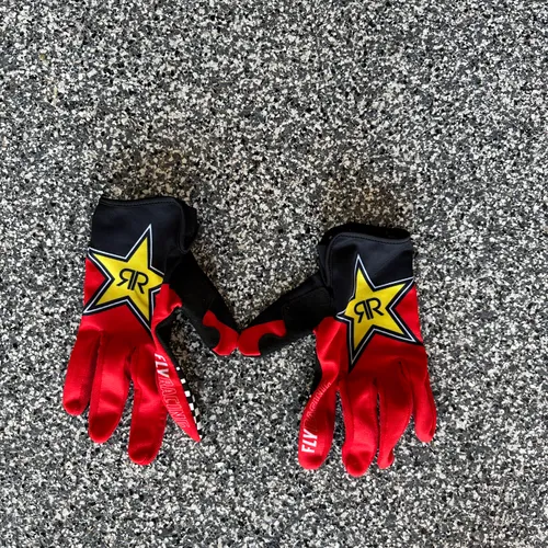 Fly Racing Rockstar Energy Gloves