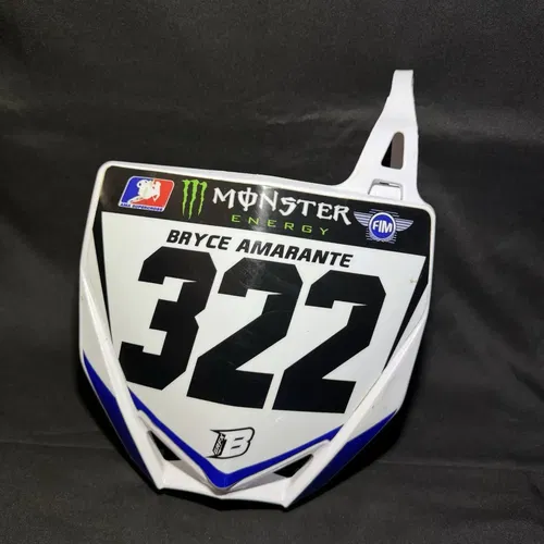 Yamaha YZ85 YZ85LW YZ 85 2002 - 2018 Front Number Plate Board Fairing Plastic