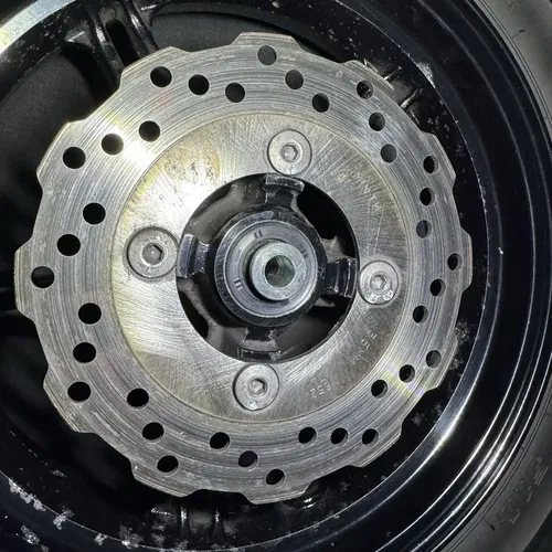 2017-2025 Kawasaki Z125 Pro BR125 OEM Rear Wheel Rim Sprocket Hub Carrier Rotor