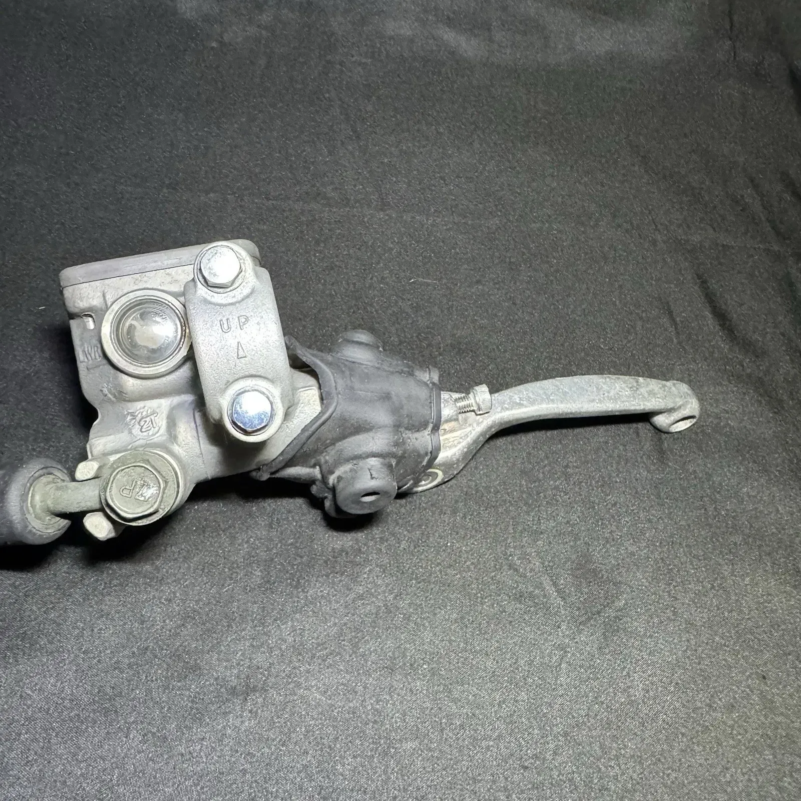2002 SUZUKI RM125 RM250 OEM FRONT BRAKE CALIPER MASTER CYLINDER LEVER LINE CLEAN