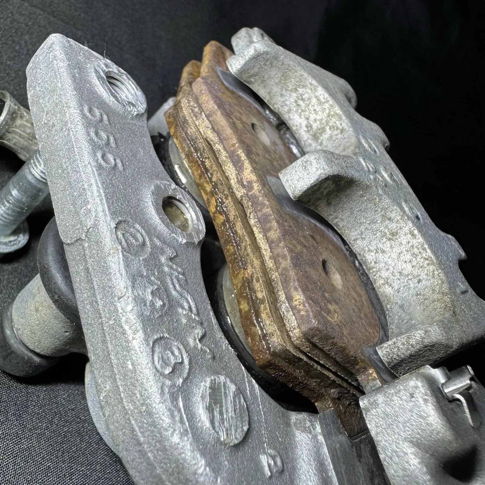 2002 SUZUKI RM125 RM250 OEM FRONT BRAKE CALIPER MASTER CYLINDER LEVER LINE CLEAN
