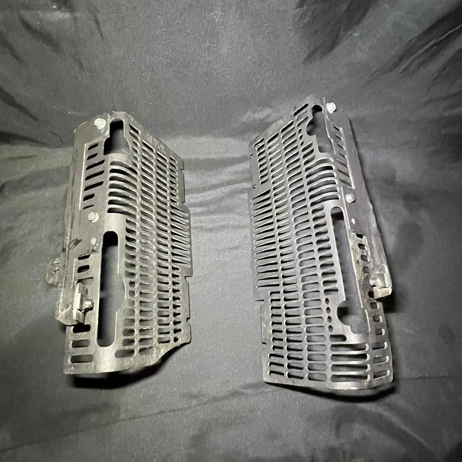 2015 KAWASAKI 12-15 KX450F DEVOL EXTREME ALUMINUM RADIATOR BRACE SHIELD LOUVERS