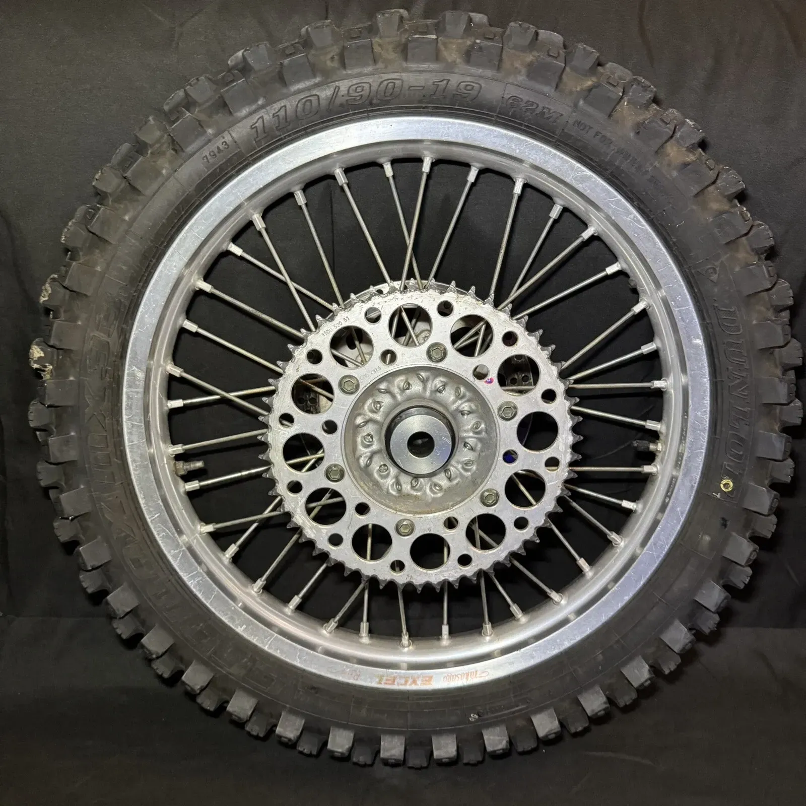99-20 YAMAHA YZ 250 03-08 YZ 450F YZ 426 400 WR 400F 426 YZ250F EXCEL REAR WHEEL