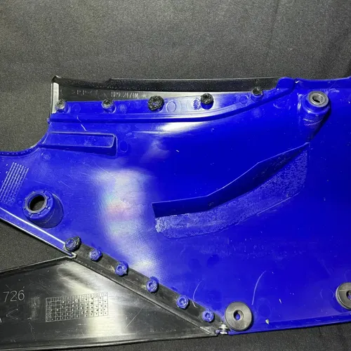 2018 - 2022 Yamaha YZ450F YZ 450F Blue Plastics Fender Rear Side Number Plates