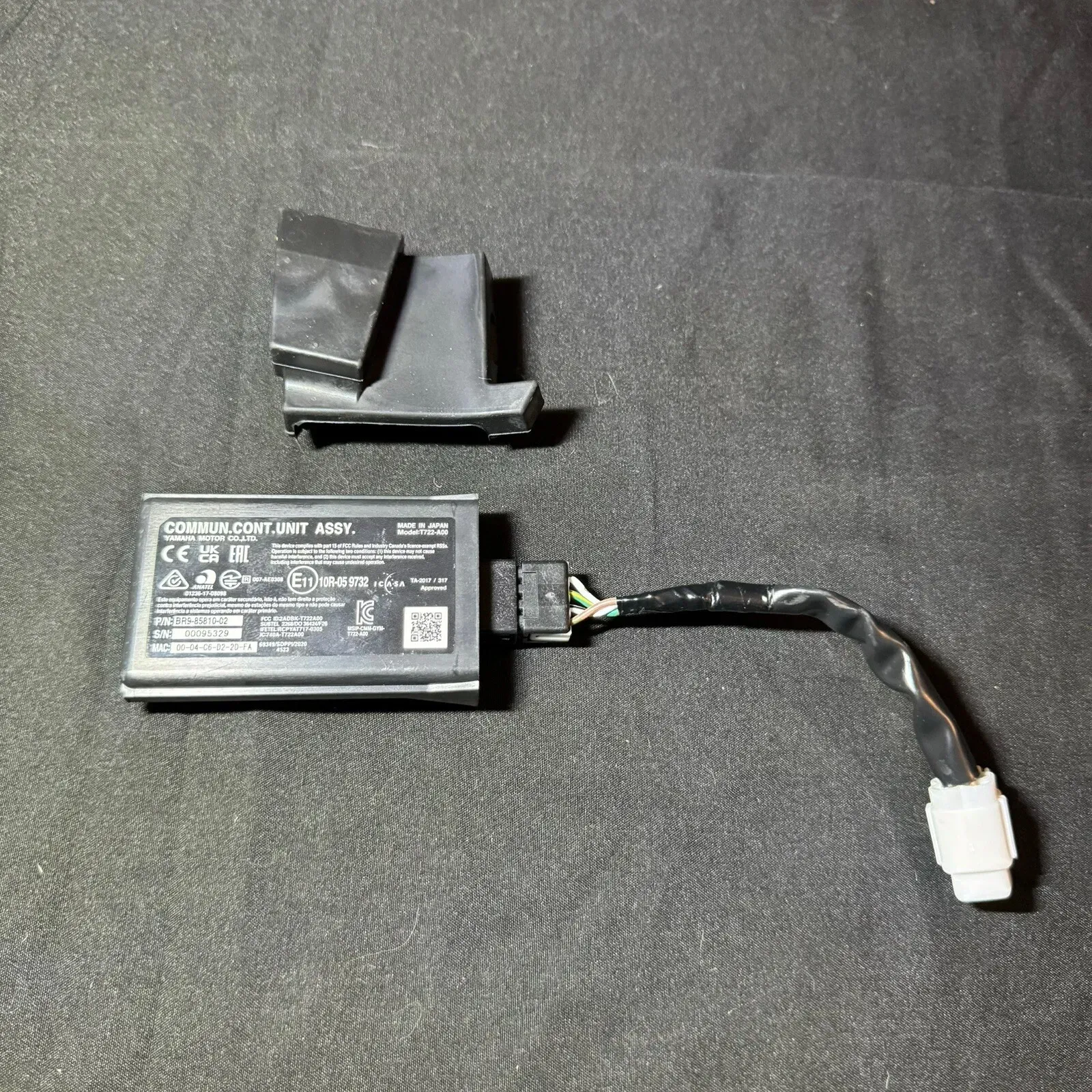 2018-2022 Yamaha YZ450F YZ450FX 450 WiFi Computer Module Relay Box BR9-85810-02