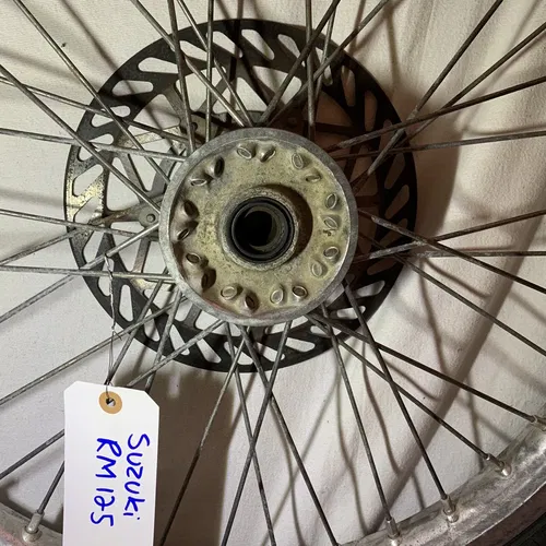 2002 Suzuki RM125 21" Excel Front Wheel Rim Hub Takasago 96-08 RM250 RM 125 250