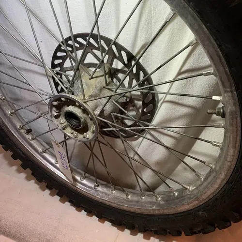 2002 Suzuki RM125 21" Excel Front Wheel Rim Hub Takasago 96-08 RM250 RM 125 250