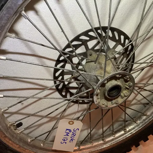 2002 Suzuki RM125 21" Excel Front Wheel Rim Hub Takasago 96-08 RM250 RM 125 250