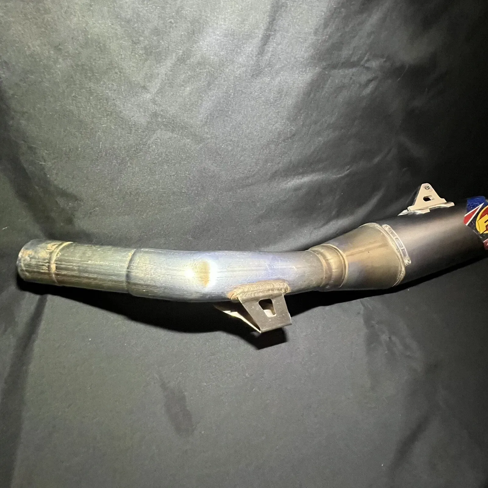 FMF 4.1 RCT Titanium/Carbon Exhaust Pipe Yamaha YZ450F 2014 2015 2016 2017 2018