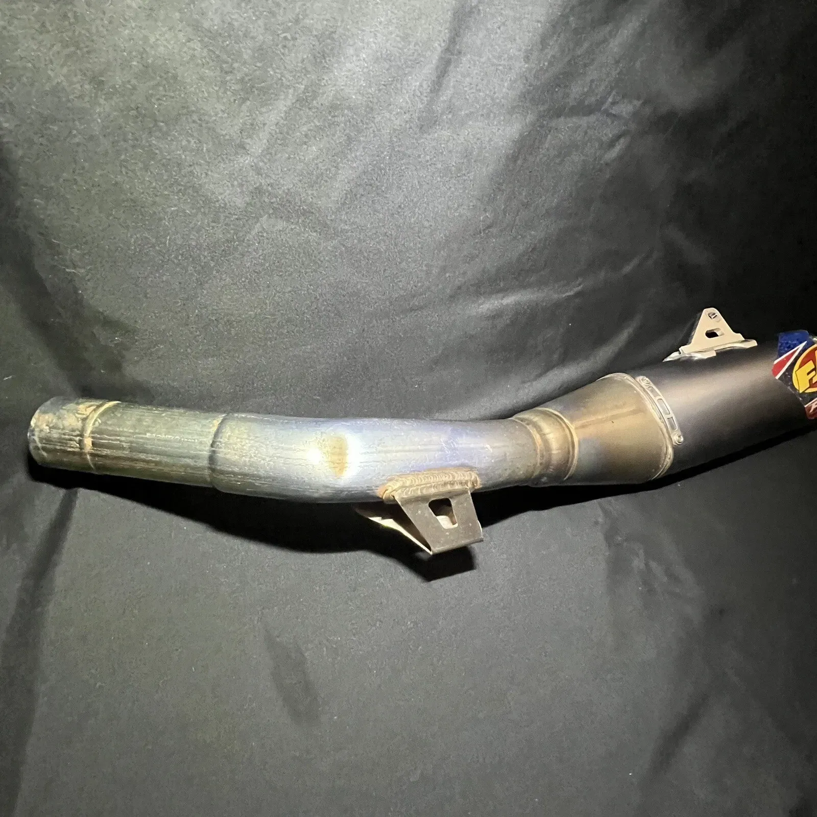 FMF 4.1 RCT Titanium/Carbon Exhaust Pipe Yamaha YZ450F 2014 2015 2016 2017 2018