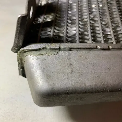 2002 Suzuki RM125 Left Side Non Fill Radiator Cooling Panel 2001-2006