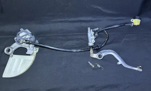 2001 - 2003 Suzuki RM250 RM 250 Rear Brake System Caliper Master Cylinder Lever