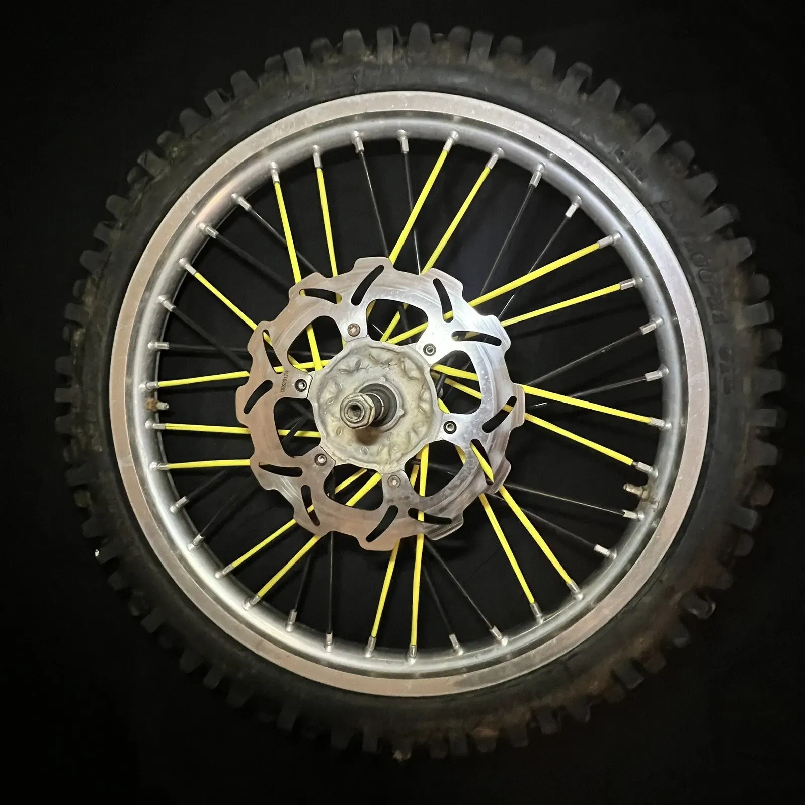 96-06 SUZUKI RM125 RM250 RM250Z TUSK 21" FRONT WHEEL RIM HUB TIRE AXLE