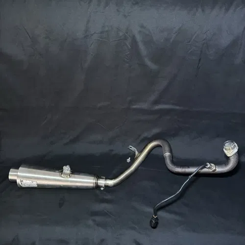 Full Exhaust System & 02 Sensor 2016 - 2024 Kawasaki Z125 Two Brothers Stainless