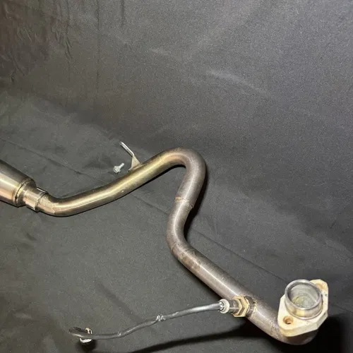 Full Exhaust System & 02 Sensor 2016 - 2024 Kawasaki Z125 Two Brothers Stainless