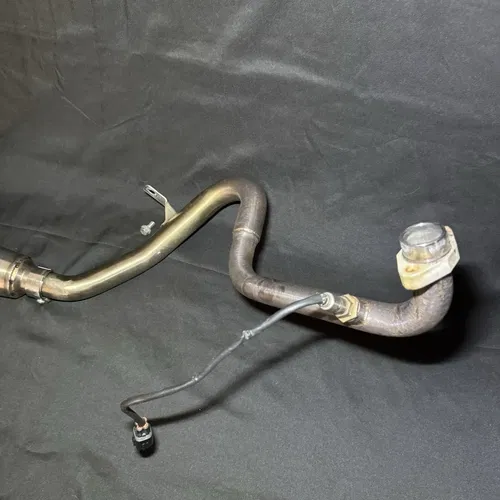 Full Exhaust System & 02 Sensor 2016 - 2024 Kawasaki Z125 Two Brothers Stainless