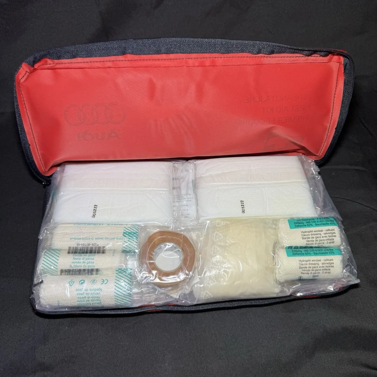 2000 2001 2002 Audi B5 S4 A4 First Aid Kit - OEM - 8D0860281C