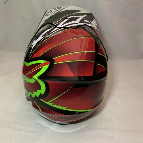 Fox V1 Radeon Race Full Motocross Helmet, Youth Medium, DOT APPROVED, Rare