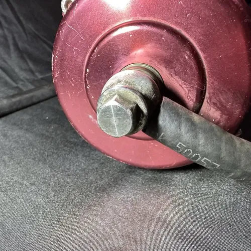 Unknown Used Red Universal 50mm Blow Off Valve BOV