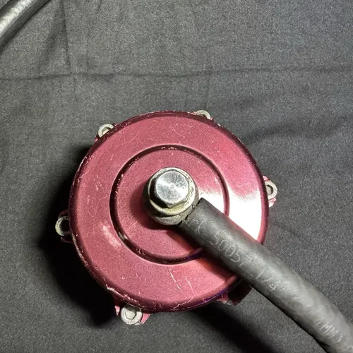 Unknown Used Red Universal 50mm Blow Off Valve BOV