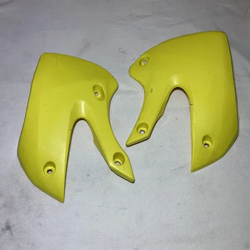 Radiator Shrouds White fits Kawasaki/Suzuki KX65/KLX110/RM65/DR-Z110