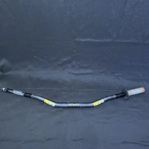 ProTaper 1-1/8" EVO Handlebars Carmichael Black Pro Taper Motocross Handle Bars