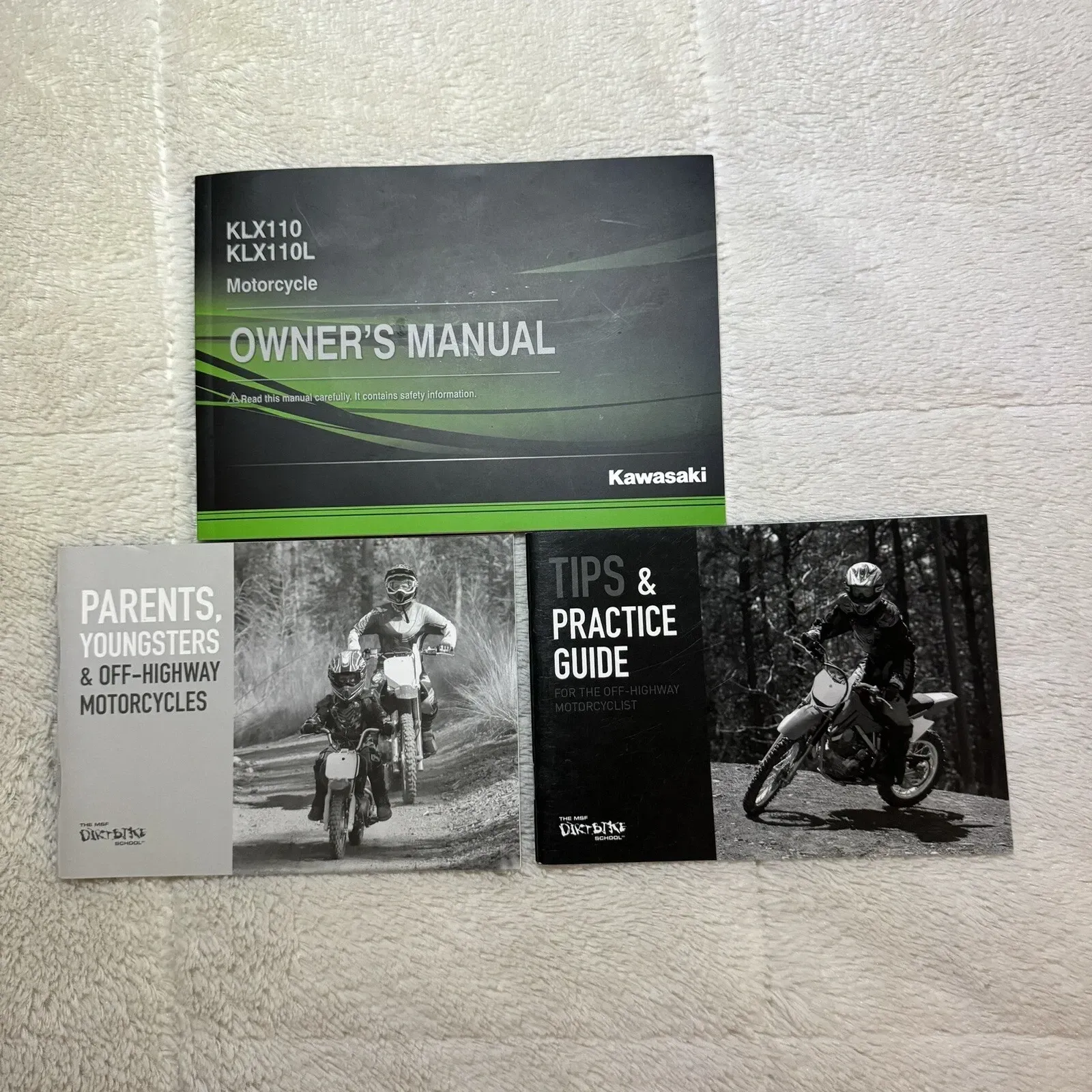 2020 KLX110L authentic Owners Manual Booklet KLX110 OEM KLX110L Owners Manual