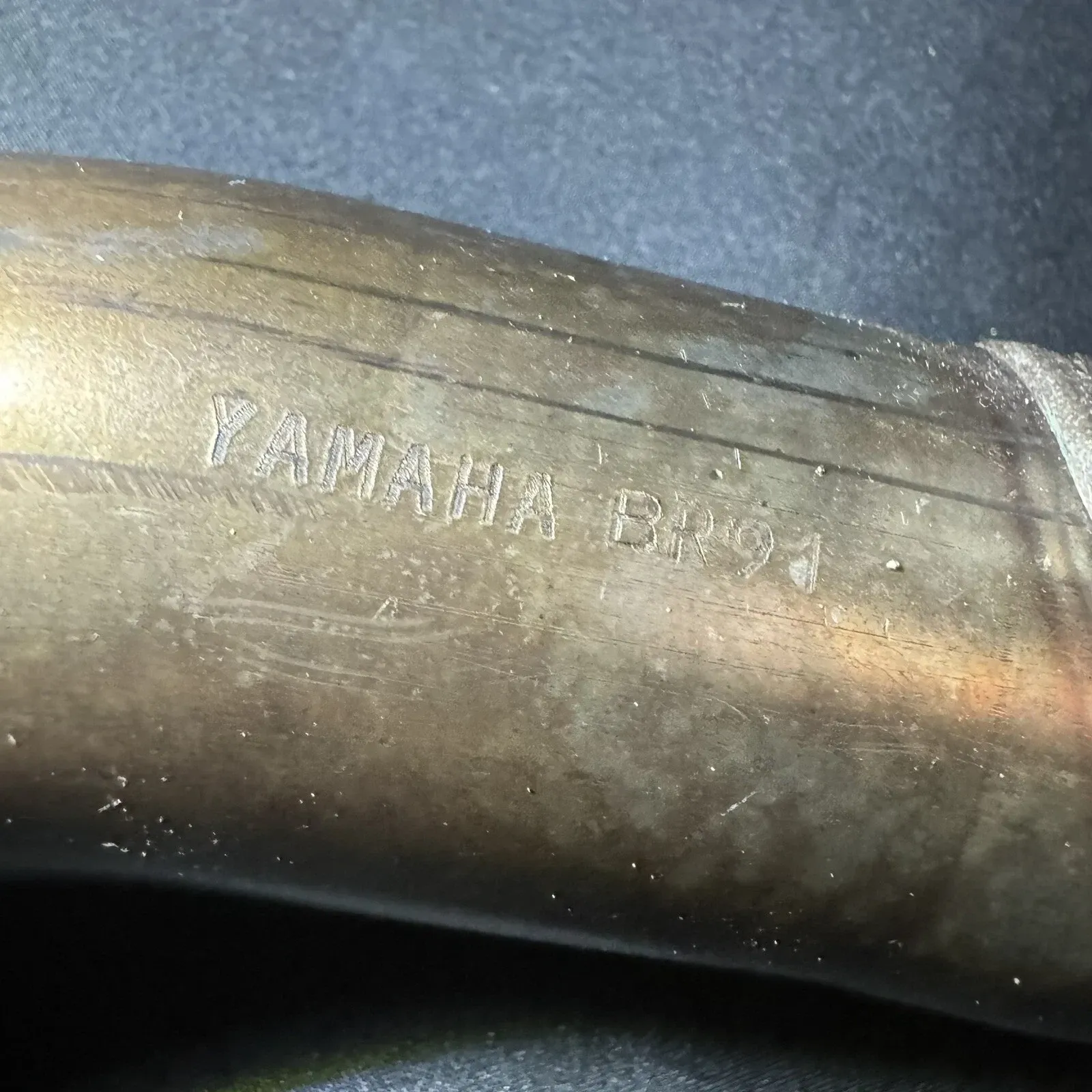 2018 - 2022 2021 YAMAHA YZ450F YZ450FX  EXHAUST HEADER MID PIPE TUBE OEM YZ 450