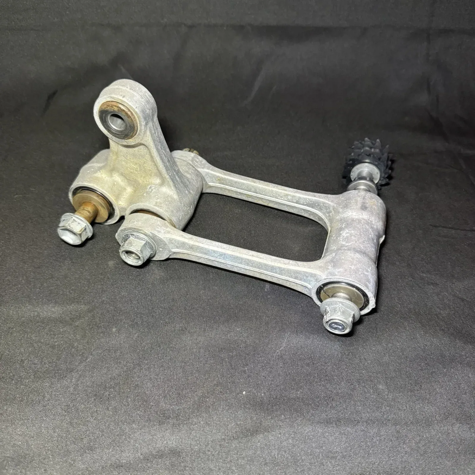 12-15 2013 KX450F KX 450F OEM Rear Shock Linkage Cushion Link Connecting Arm Rod